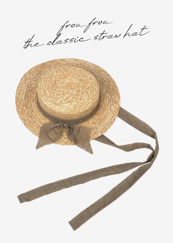 FROU FROU THE CLASSIC STRAW HAT